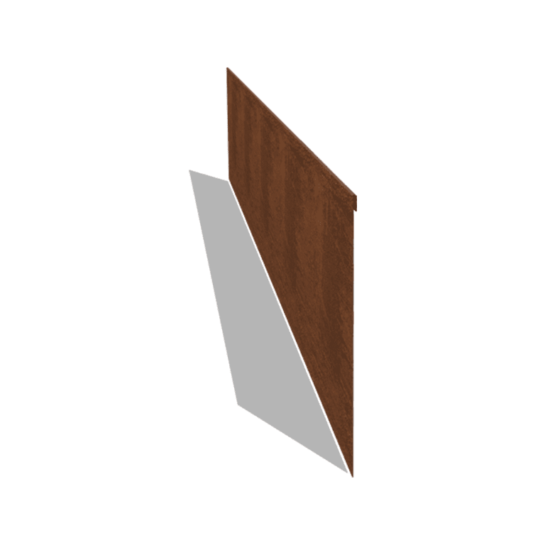 Corten čelične rubnjaci za travnjak izravnato 35 cm (dužina 240 cm)