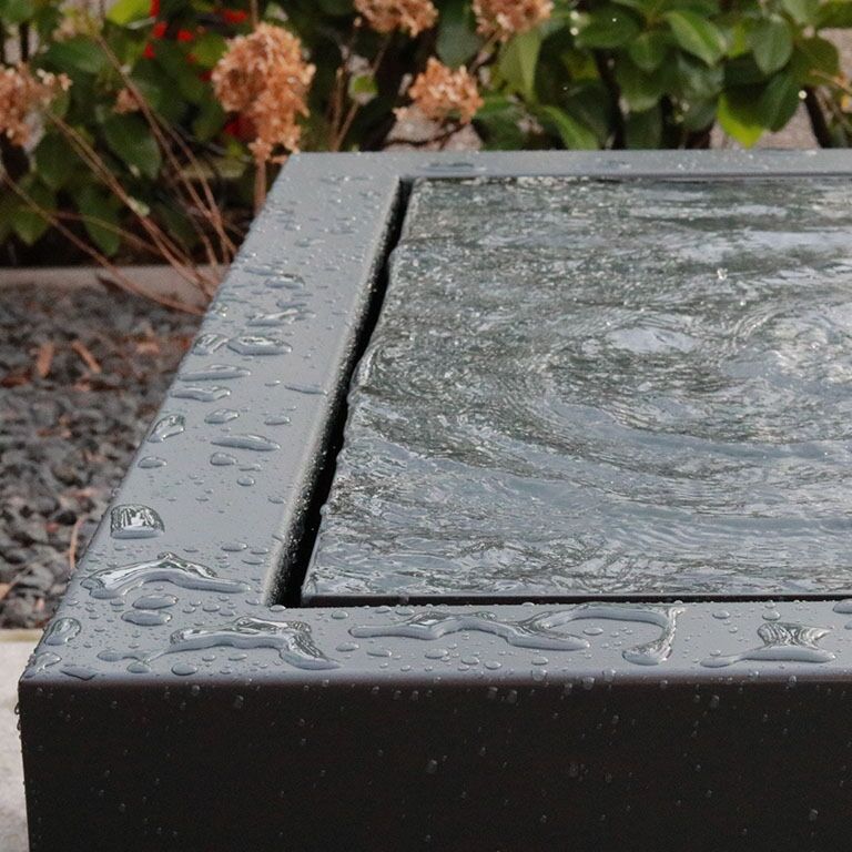 Aluminijska fontana 100 x 100 x 40 cm