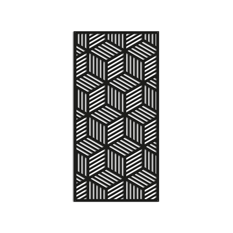 Metalna zidna dekoracija Geometrijski oblici 1.0 *OP=OP