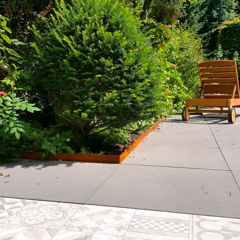 Corten čelične rubnjaci za travnjak izravnato 13 cm kompletan set po 15 metara