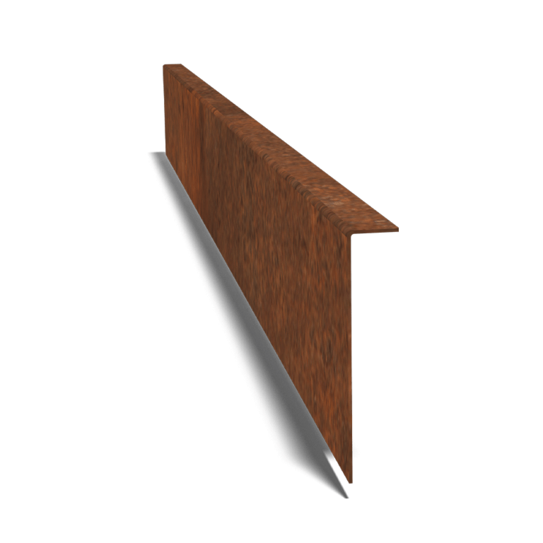 Corten čelične rubnjaci za travnjak kutno 12 cm (dužina 150 cm)
