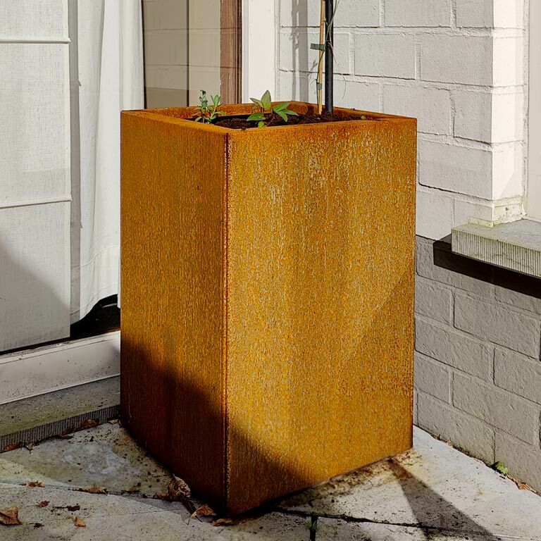 Corten čelična tegla za cvijeće Texas 30 x 40 cm