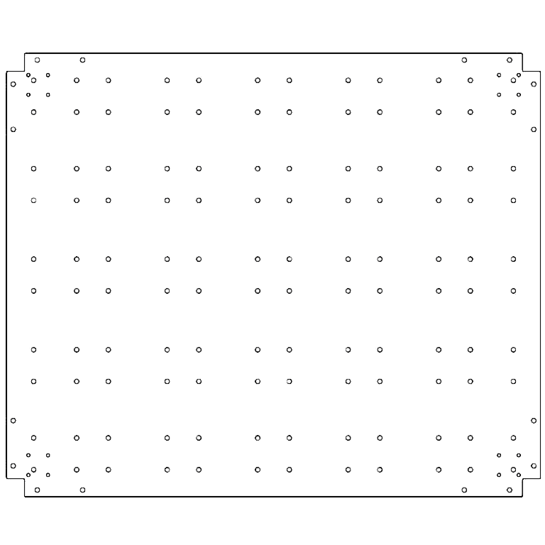 Pocinčani čelik osnovna ploča 100 x 120 cm