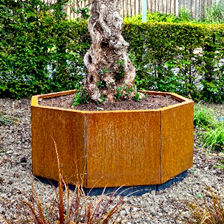 Corten čelična tegla za cvijeće Chicago 40