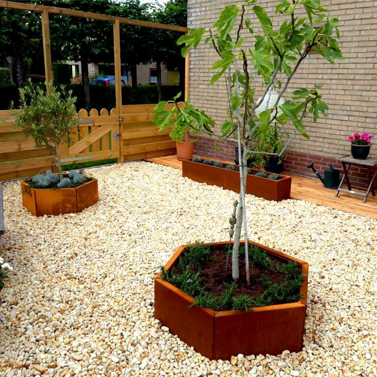 Corten čelična tegla za cvijeće Denver 50
