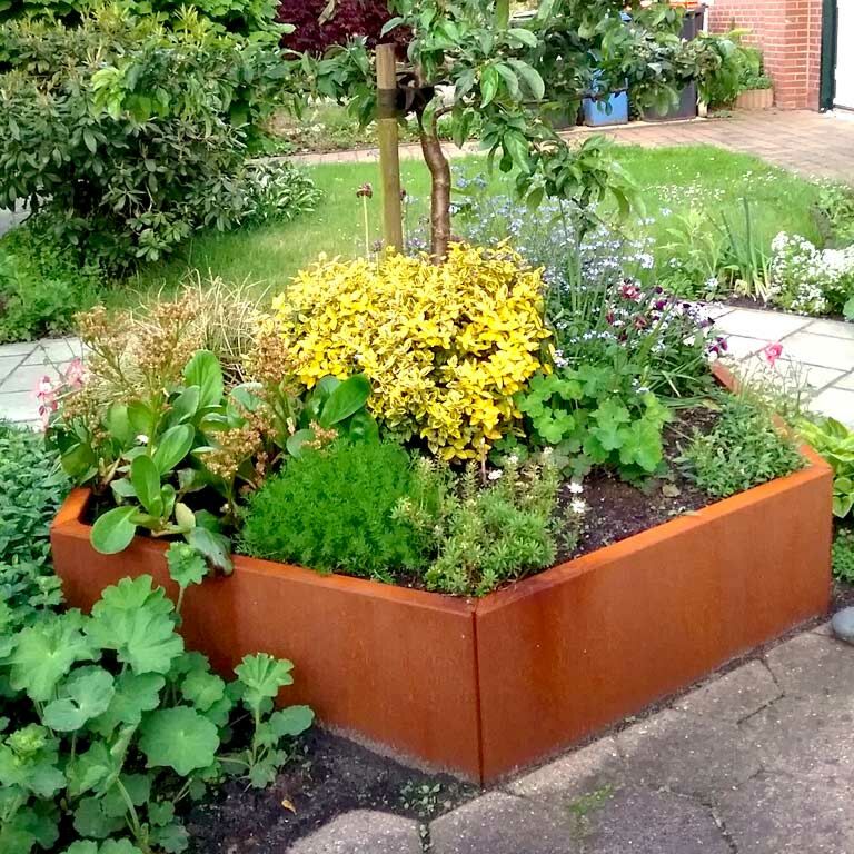 Corten čelična tegla za cvijeće Denver 80