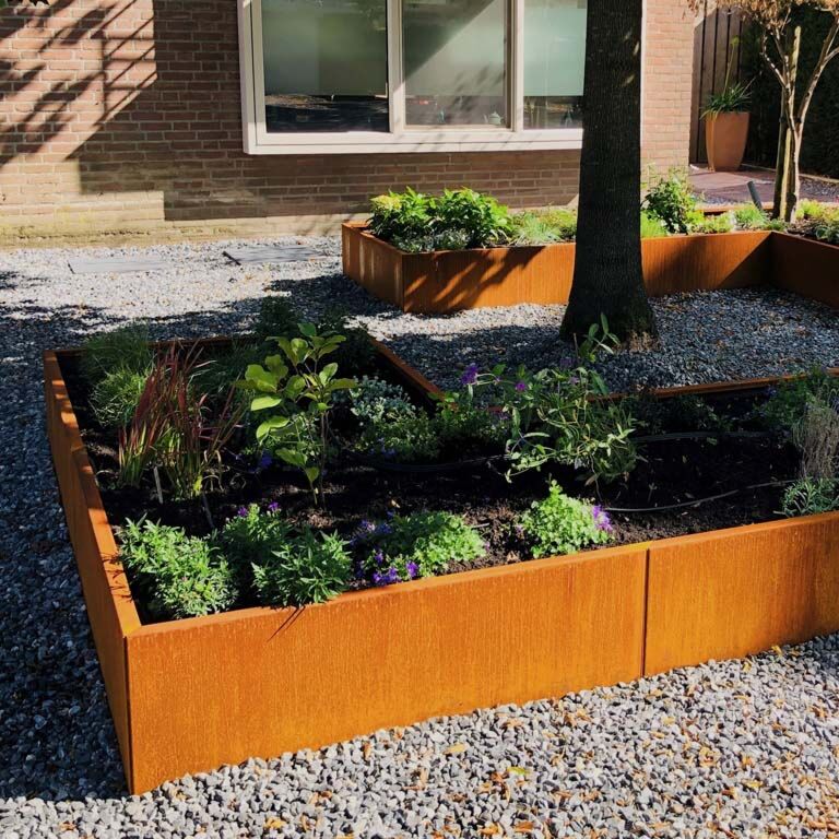 Corten čelična tegla za cvijeće Kansas 120