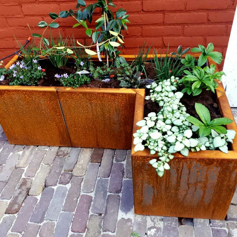 Corten čelična tegla za cvijeće Kansas 40