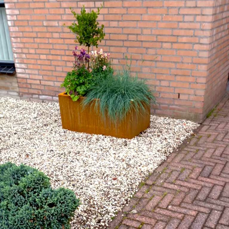 Corten čelična tegla za cvijeće Texas 50 x 80 cm