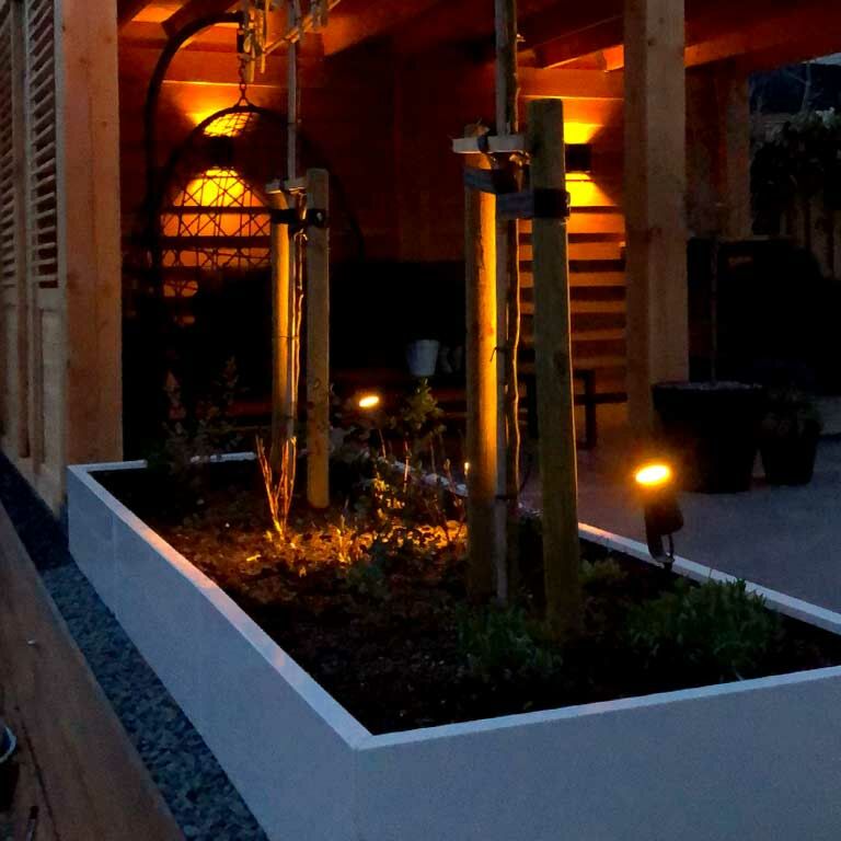 Praškasto lakirana čelična tegla za cvijeće Texas xxl 300 x 100 cm