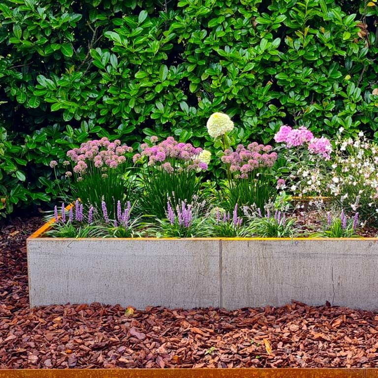 Corten čelična tegla za cvijeće Texas xxl 320 x 120 cm