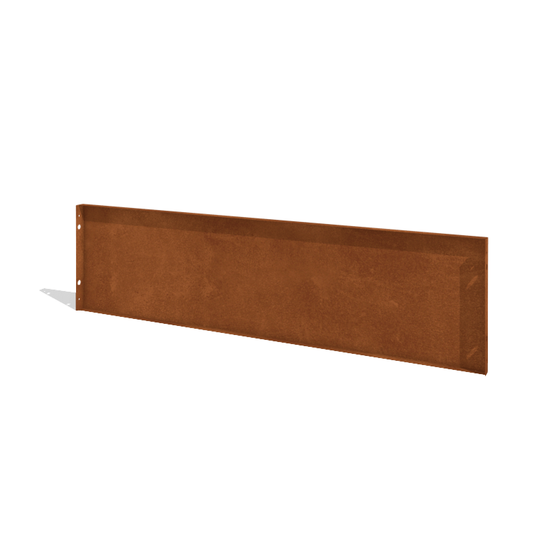 Corten čelična ograda H panel 180 x 47,5 cm