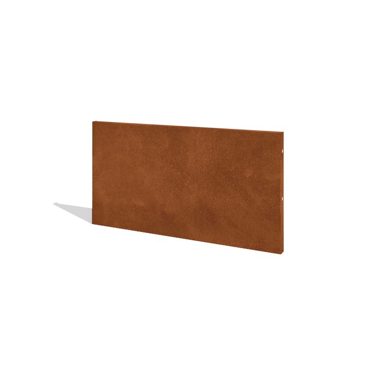 Corten čelična ograda H panel 120 x 63,3 cm
