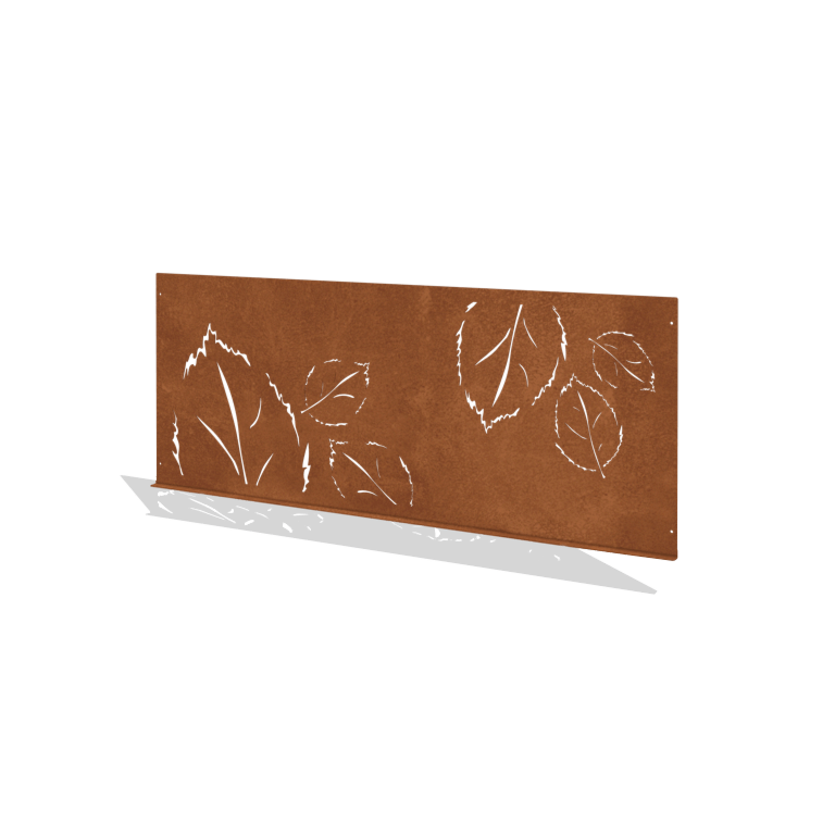 Corten čelična dekorativna ograda N 149 x 60 cm