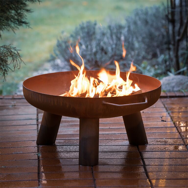 Corten čelična posuda za vatru Louisiana 108 x 98 x 31 cm