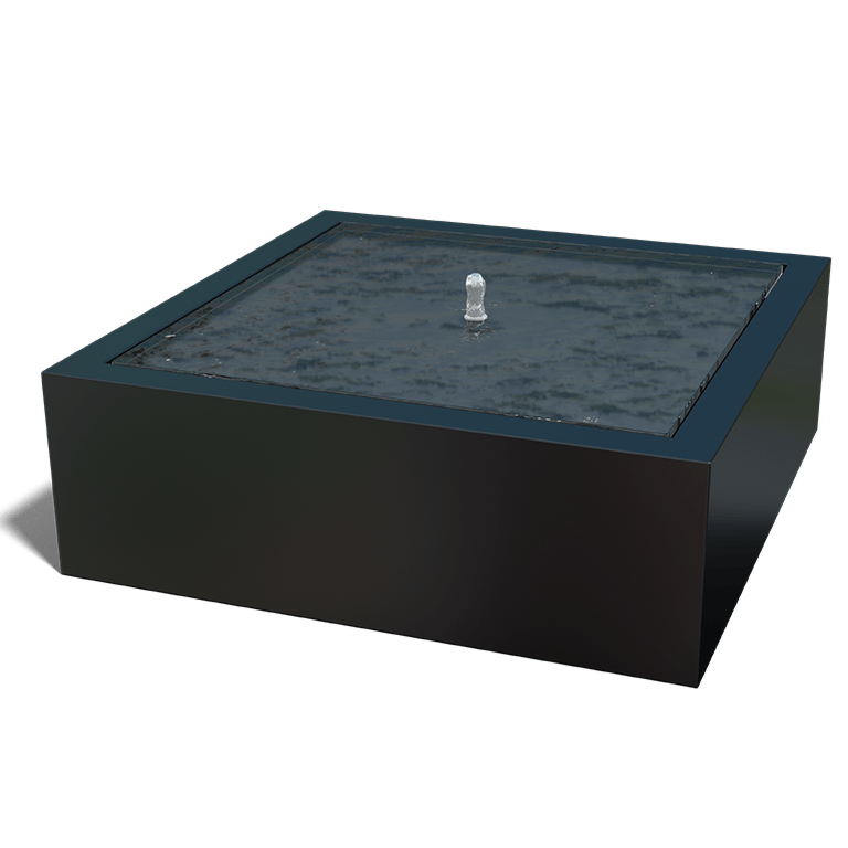 Aluminijska fontana 120 x 120 x 40 cm