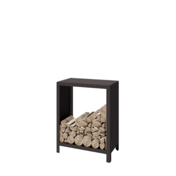 Čelično spremište za drva - Indiana - 80 x 40 x 100 cm - RAL7016 mat (antracit siva)