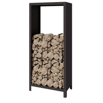 Čelično spremište za drva - Indiana - 80 x 40 x 180 cm - RAL7016 mat (antracit siva)