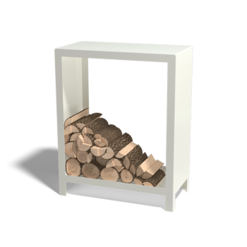 Čelično spremište za drva - Indiana - 80 x 40 x 100 cm - Druga RAL boja