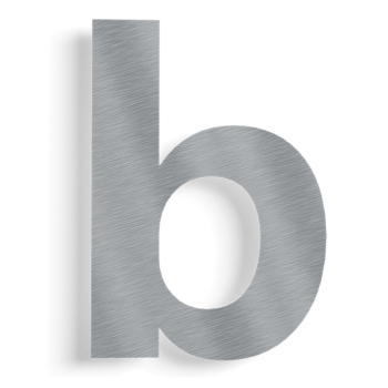 RVS (ploča)kućni brojevi b - 15 cm