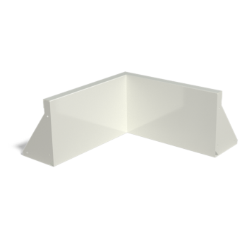Čelični potporni zid - Unutarnji kut - 50 x 50 x 30 cm - Druga RAL boja