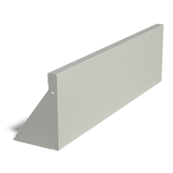 Čelični potporni zid - Ravno - 100 x 30 cm - Druga RAL boja