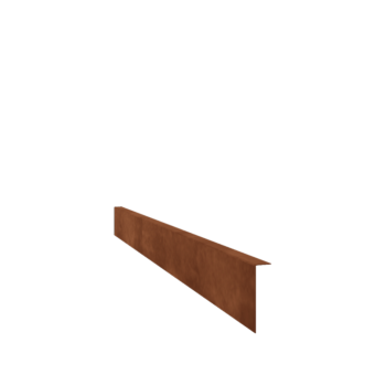 Corten čelične rubnjaci za travnjak kutno 12 cm (dužina 150 cm)
