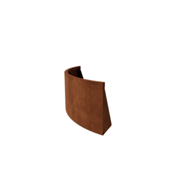 Corten čelik potporni zid - Vanjski luk - 100 x 100 x 50 cm