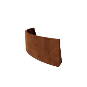 Corten čelik potporni zid - Vanjski luk - 150 x 150 x 50 cm
