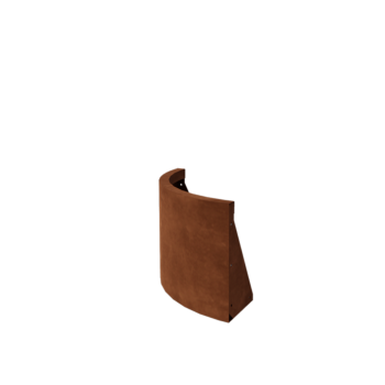 Corten čelik potporni zid - Vanjski luk - 50 x 50 x 40 cm