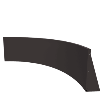 Čelični potporni zid - Unutarnji luk - 150 x 150 x 60 cm - Druga RAL boja