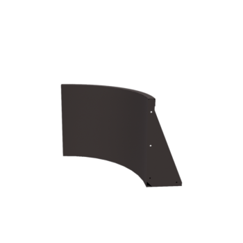 Čelični potporni zid - Unutarnji luk - 50 x 50 x 50 cm - RAL7016 mat (antracit siva)