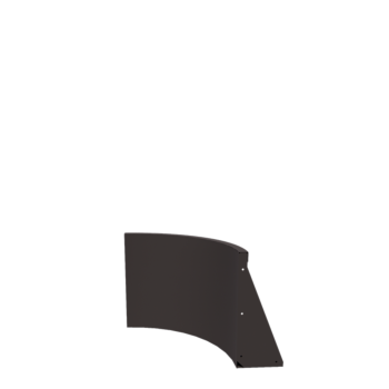 Čelični potporni zid - Unutarnji luk - 50 x 50 x 50 cm - Druga RAL boja