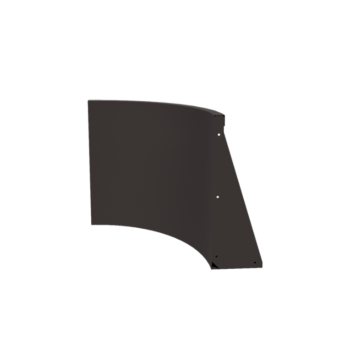 Čelični potporni zid - Unutarnji luk - 50 x 50 x 60 cm - RAL7016 mat (antracit siva)