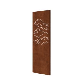 Corten čelik panel - Planine 1 - 60 x 6 x 190 cm