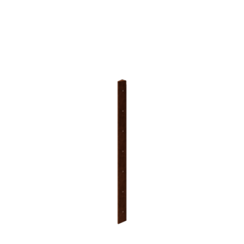 Corten čelik tegla za cvijeće - Kutni element 30° - 70 cm