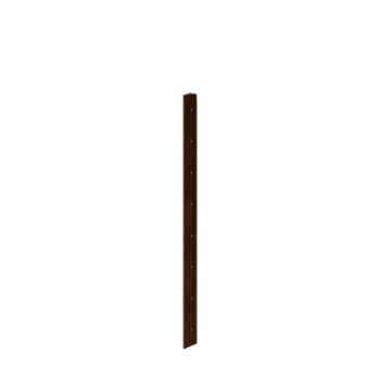 Corten čelik tegla za cvijeće - Kutni element 30° - 80 cm