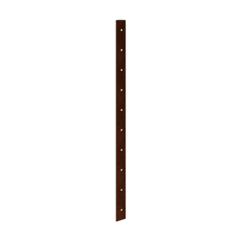 Corten čelik tegla za cvijeće - Kutni element 45° - 100 cm