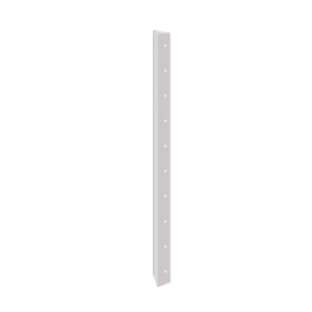 Čelična tegla za cvijeće - Kutni element 90° - 100 cm - RAL9010 mat (bijela)
