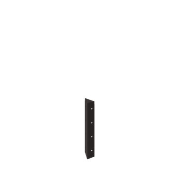 Čelična tegla za cvijeće - Kutni element 90° - 40 cm - RAL7016 mat (antracit siva)