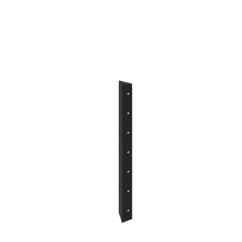 Čelična tegla za cvijeće - Kutni element 90° - 70 cm - RAL7016 mat (antracit siva)