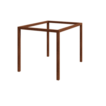 Pergola od corten čelika - Pravokutnik - 324 x 250 x 230 cm - Bez betonskog postolja