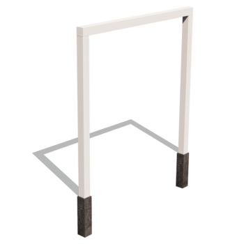 Pergola od čelika - Ravno - 250 x 230 cm - Druga RAL boja - Bez betonskog postolja