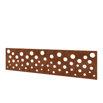 Corten čelična ograda H panel B 180 x 47,5 cm