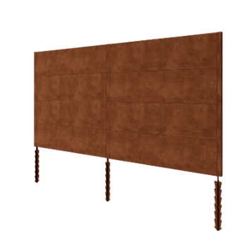Ograda od corten čelika H4 - Kompletan set - 378 x 6 x 190 cm