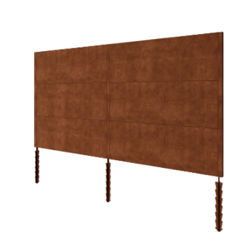 Ograda od corten čelika H3 - Kompletan set - 378 x 6 x 190 cm