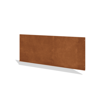 Corten čelična dekorativna ograda V 149 x 60 cm