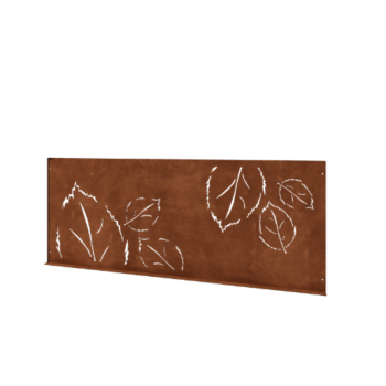 Corten čelična dekorativna ograda N 149 x 60 cm