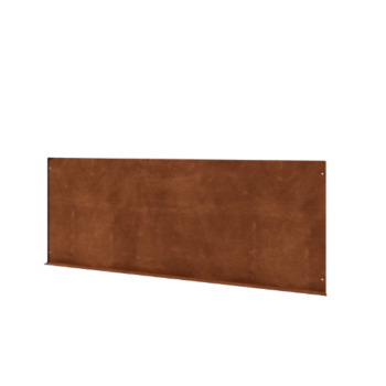 Corten čelična dekorativna ograda V 149 x 60 cm