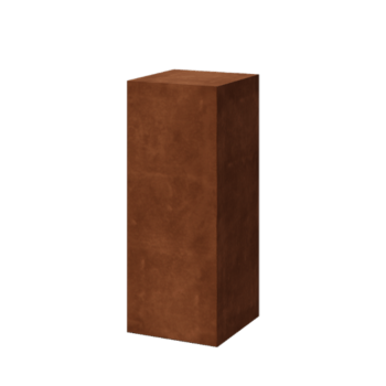 Corten čelična cokola Ohio 40 x 40 x 100 cm